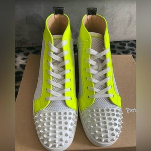 Christian Louboutin Men’s Orlato Resille Sneaker. BRAND NEW!!!